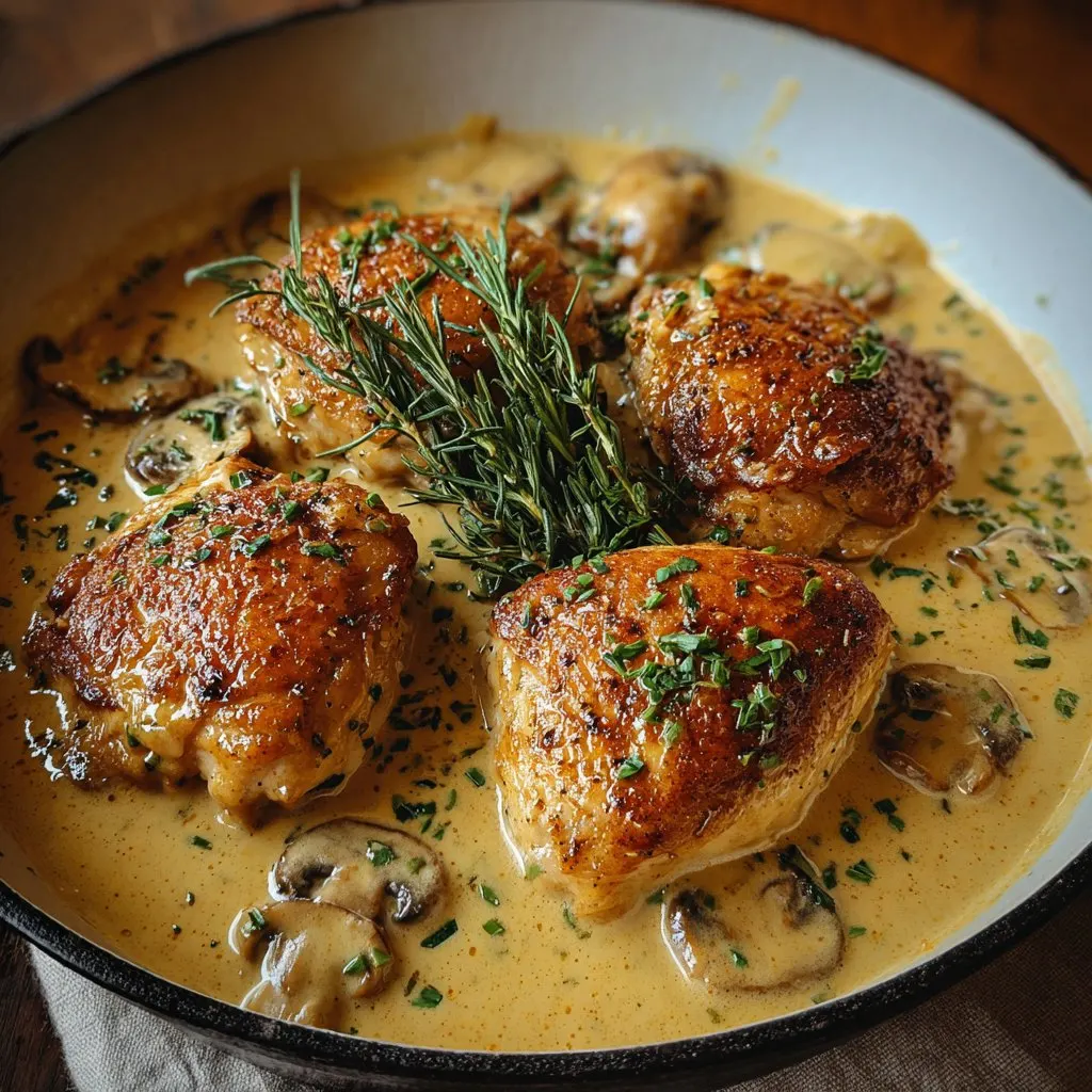 Irish Chicken in Whiskey Cream Sauce Irish Chicken in Whiskey Cream Sauce