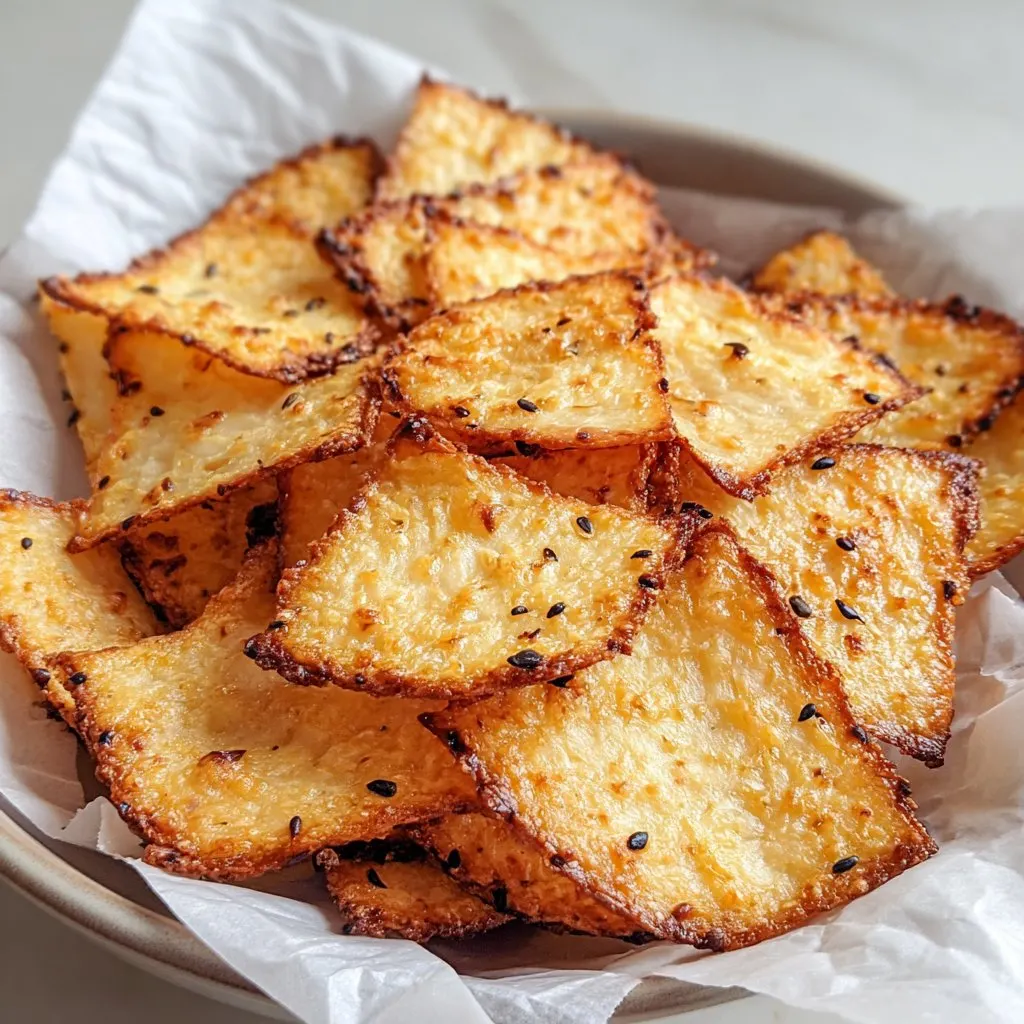 Keto Cottage Cheese Chips