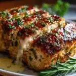 melt in your mouth garlic parmesan chicken meatloaf recipe