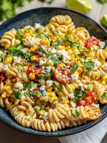 Mexican Street Corn Pasta Salad Recipe