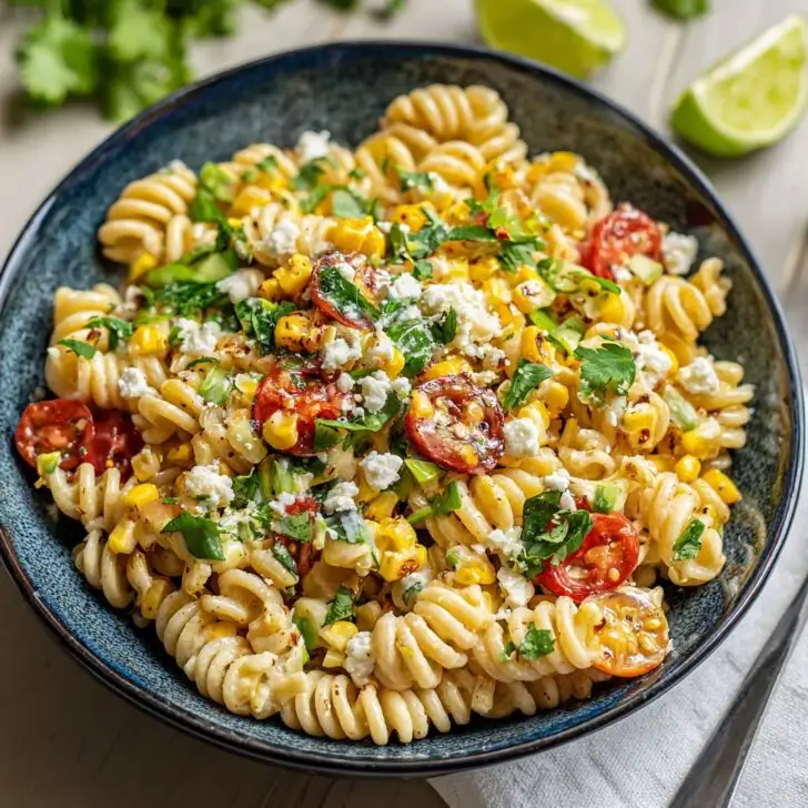 Mexican Street Corn Pasta Salad Recipe