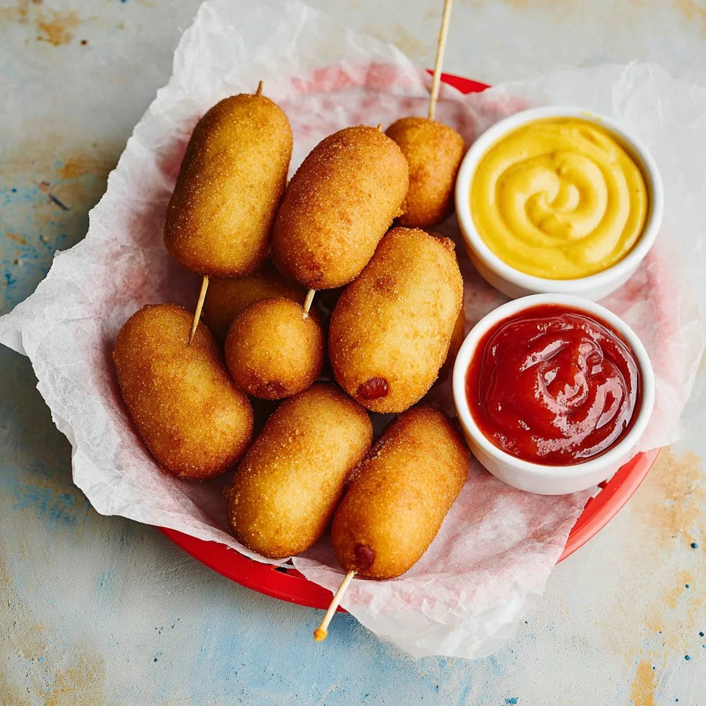 Mini Corn Dogs Mini Corn Dogs