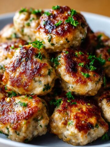 Mini Turkey Meatballs – Easy Toddler Dinners Recipe