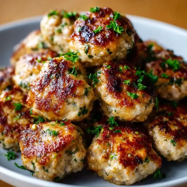 Mini Turkey Meatballs – Easy Toddler Dinners Recipe