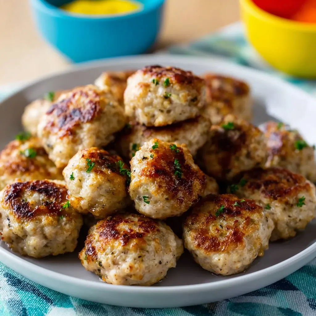 Mini Turkey Meatballs – Easy Toddler Dinners Recipe Mini Turkey Meatballs – Easy Toddler Dinners Recipe