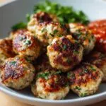 mini turkey meatballs easy toddler dinners