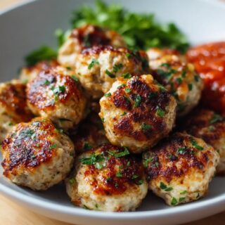 mini turkey meatballs easy toddler dinners
