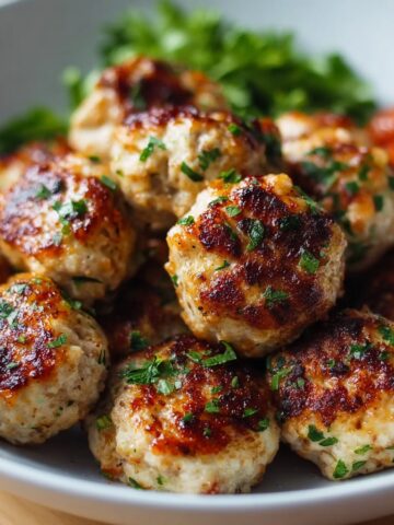 Mini Turkey Meatballs – Easy Toddler Dinners