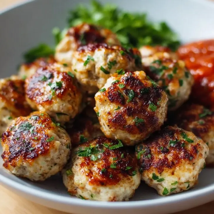 Mini Turkey Meatballs – Easy Toddler Dinners