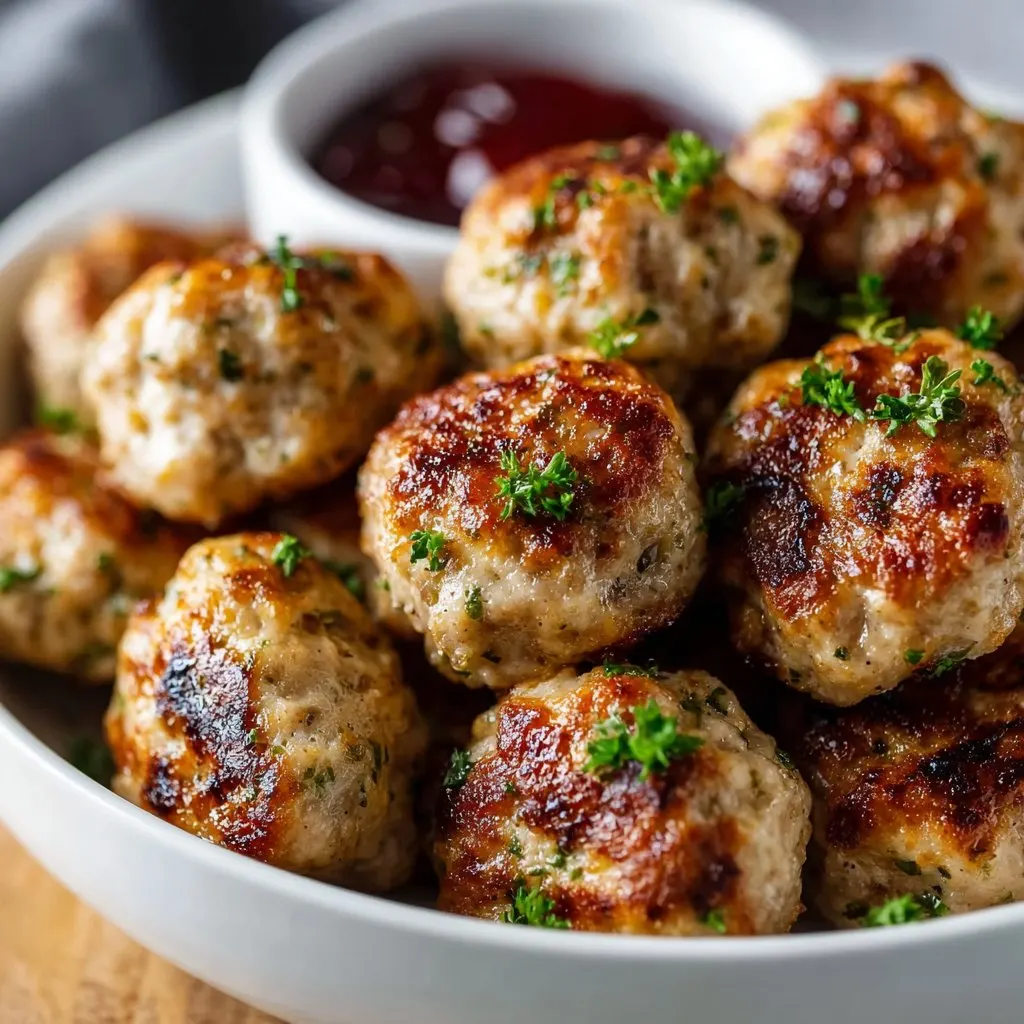 Mini Turkey Meatballs – Easy Toddler Dinners