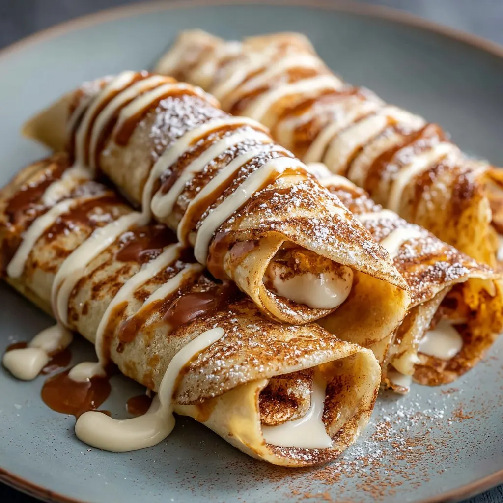 No Powder Cinnamon Roll Protein Crepes No Powder Cinnamon Roll Protein Crepes