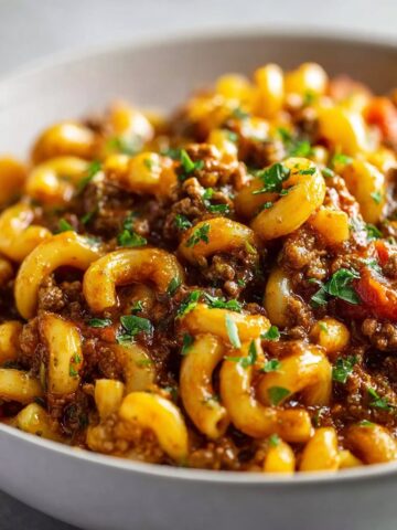 Original Goulash with Ground Beef and Elbow Pasta