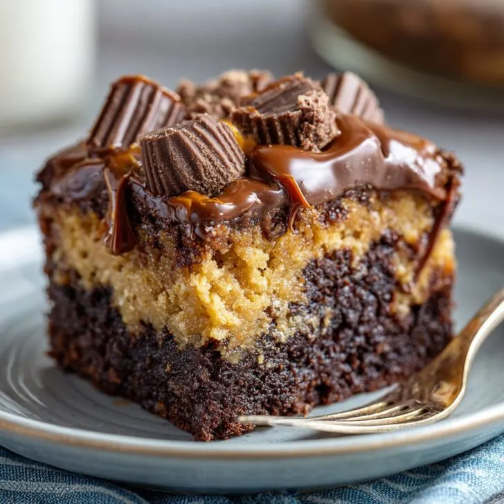Peanut Butter Cup Dump Cake Recipe