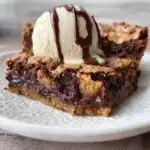peanut butter cup stuffed brookies