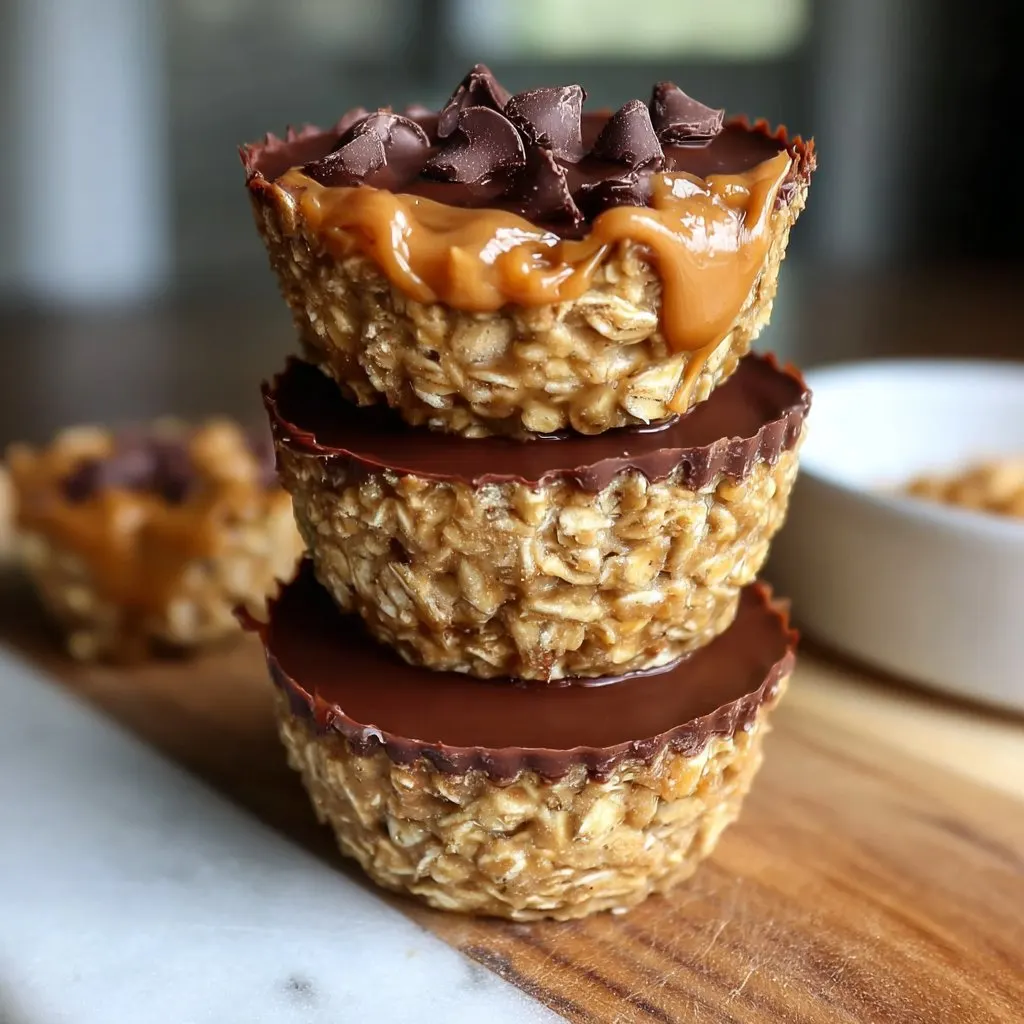 Peanut Butter Protein Oatmeal Cups Peanut Butter Protein Oatmeal Cups