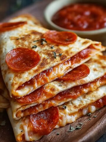Pepperoni Pizzadillas