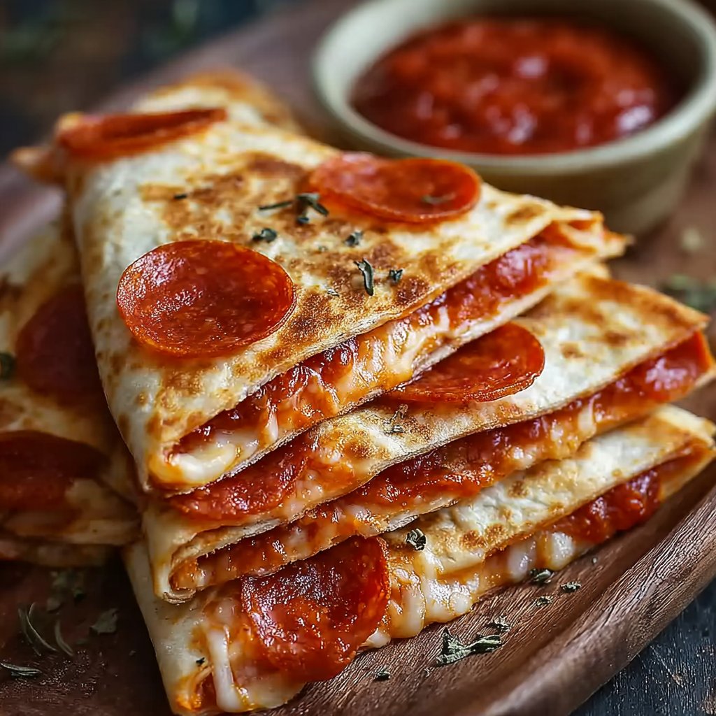 Pepperoni Pizzadillas
