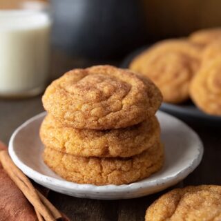 perfect pumpkin spice cookies