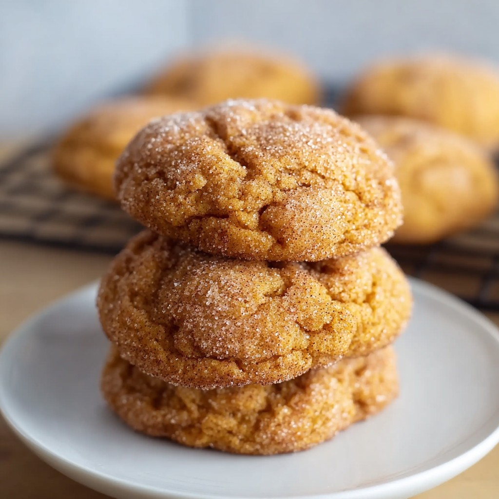 Perfect Pumpkin Spice Cookies