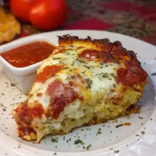 pizza style cottage cheese bake