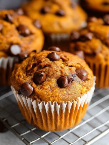Pumpkin Chocolate Chip Muffins