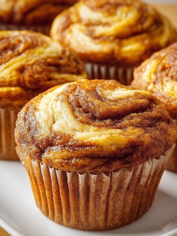 Pumpkin Swirl Muffins