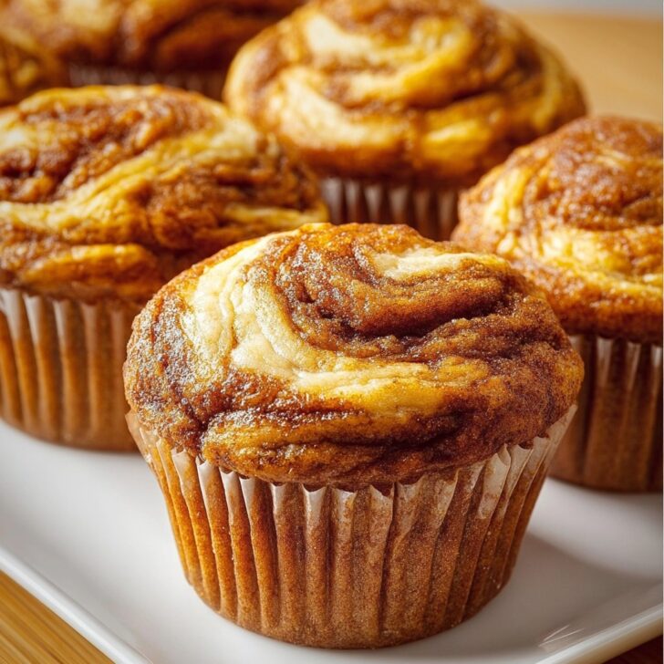 Pumpkin Swirl Muffins