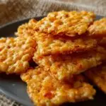 rice krispie cheddar crackers
