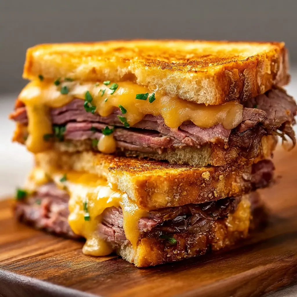 Roast Beef & Cheddar Melt Sandwich Roast Beef & Cheddar Melt Sandwich