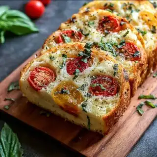 savory caprese bread
