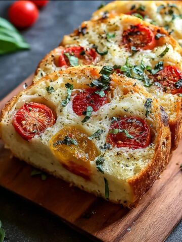 Savory Caprese Bread