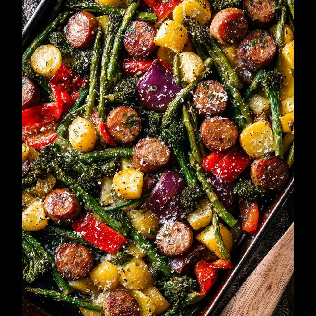 Sheet Pan Sausage and Veggies Sheet Pan Sausage and Veggies