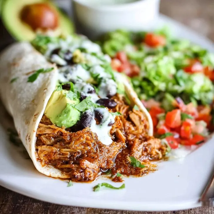 Slow Cooker Cafe Rio Sweet Shredded Pork for Burritos