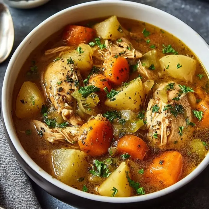 Slow Cooker Chicken Stew Recipe