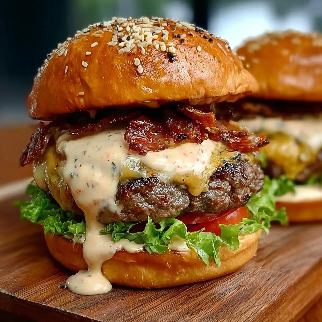 Smash Burgers with Baconnaise Sauce Recipe Smash Burgers with Baconnaise Sauce Recipe