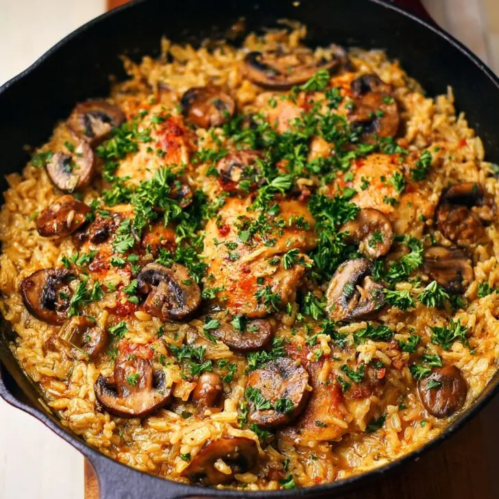 Smothered Chicken and Rice