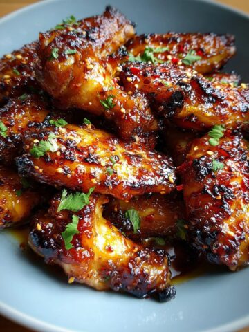 Sticky Pineapple-Teriyaki Chicken Wings in 3 Steps