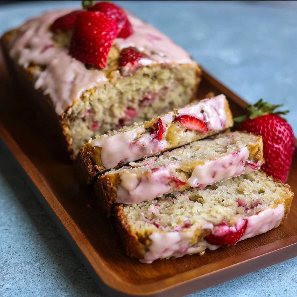 Strawberry Banana Bread Strawberry Banana Bread