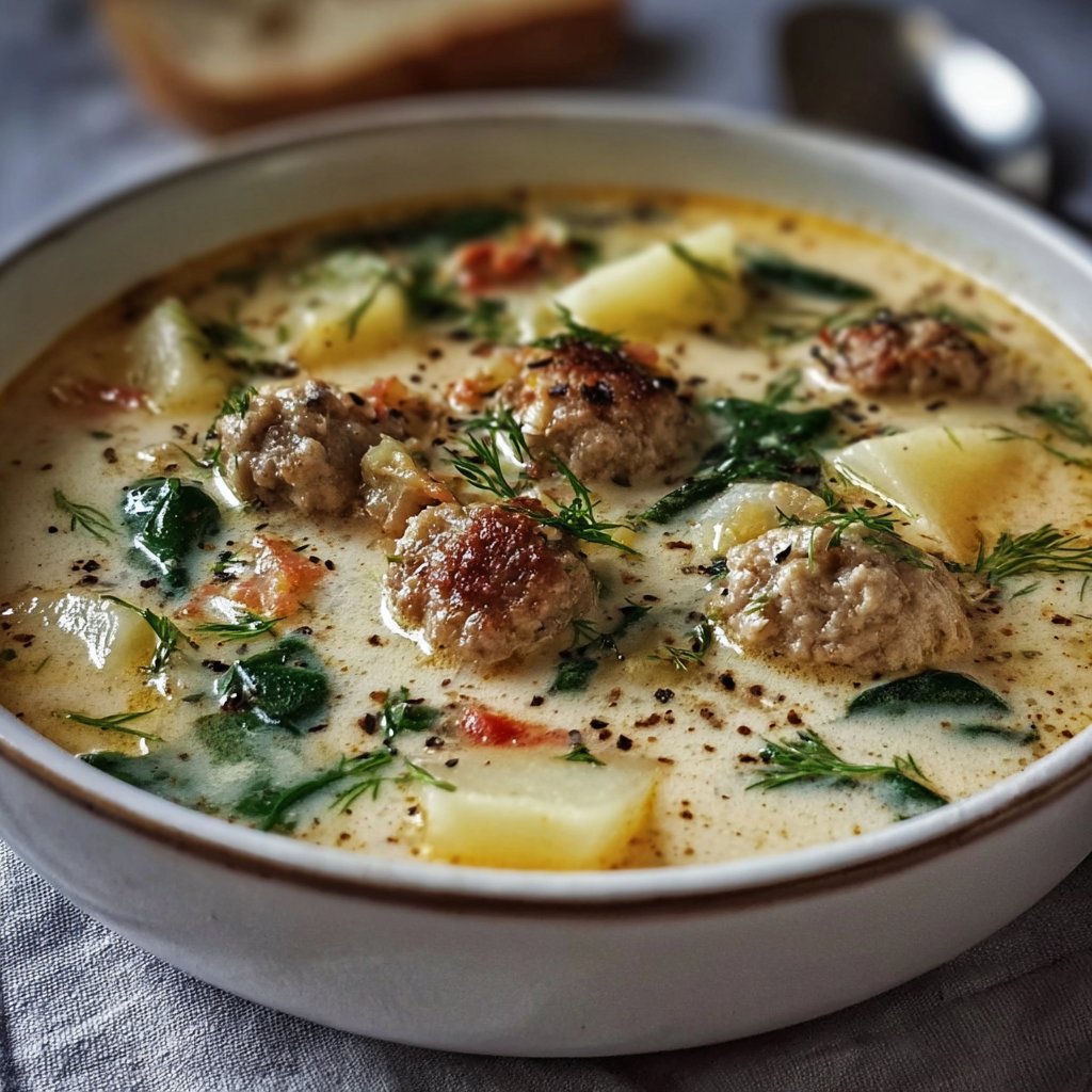 Swedish Meatball Soup