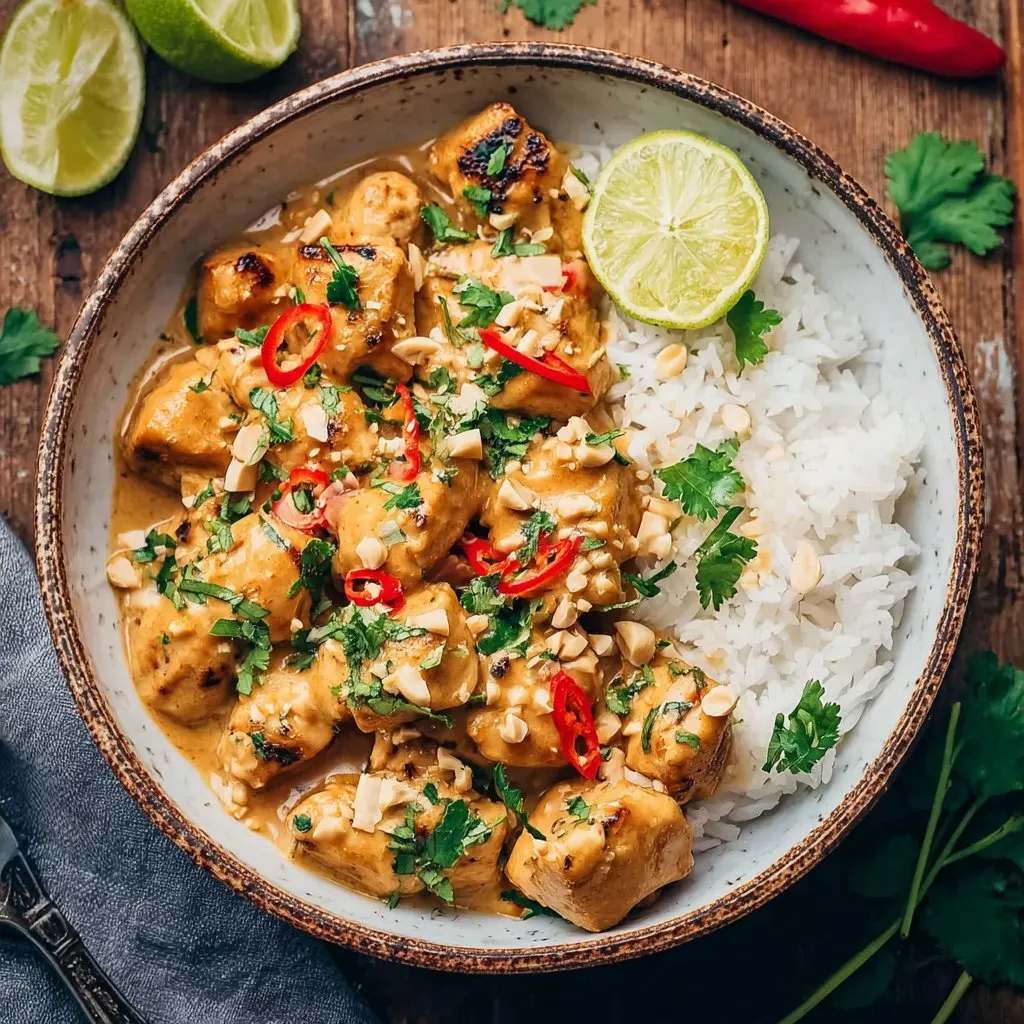 Thai Peanut Chicken in Under 30 Minutes Thai Peanut Chicken in Under 30 Minutes