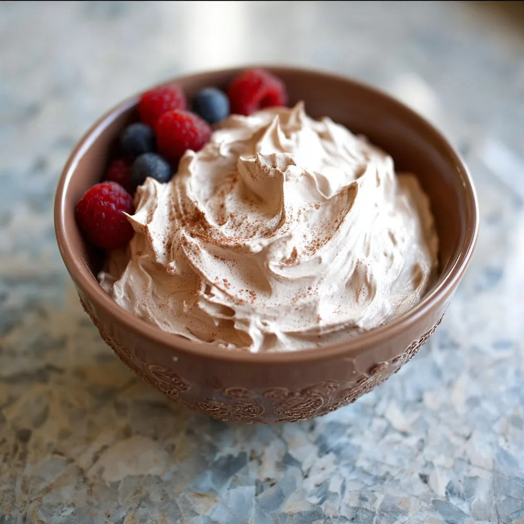 The best 3 ingredients protein fluff recipe The best 3 ingredients protein fluff recipe