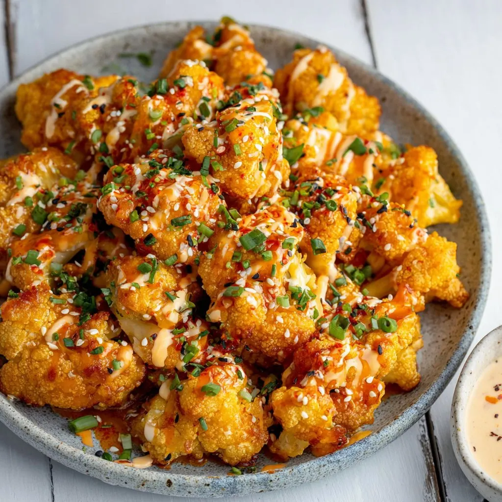 The best Oven Bang Bang cauliflower recipe The best Oven Bang Bang cauliflower recipe