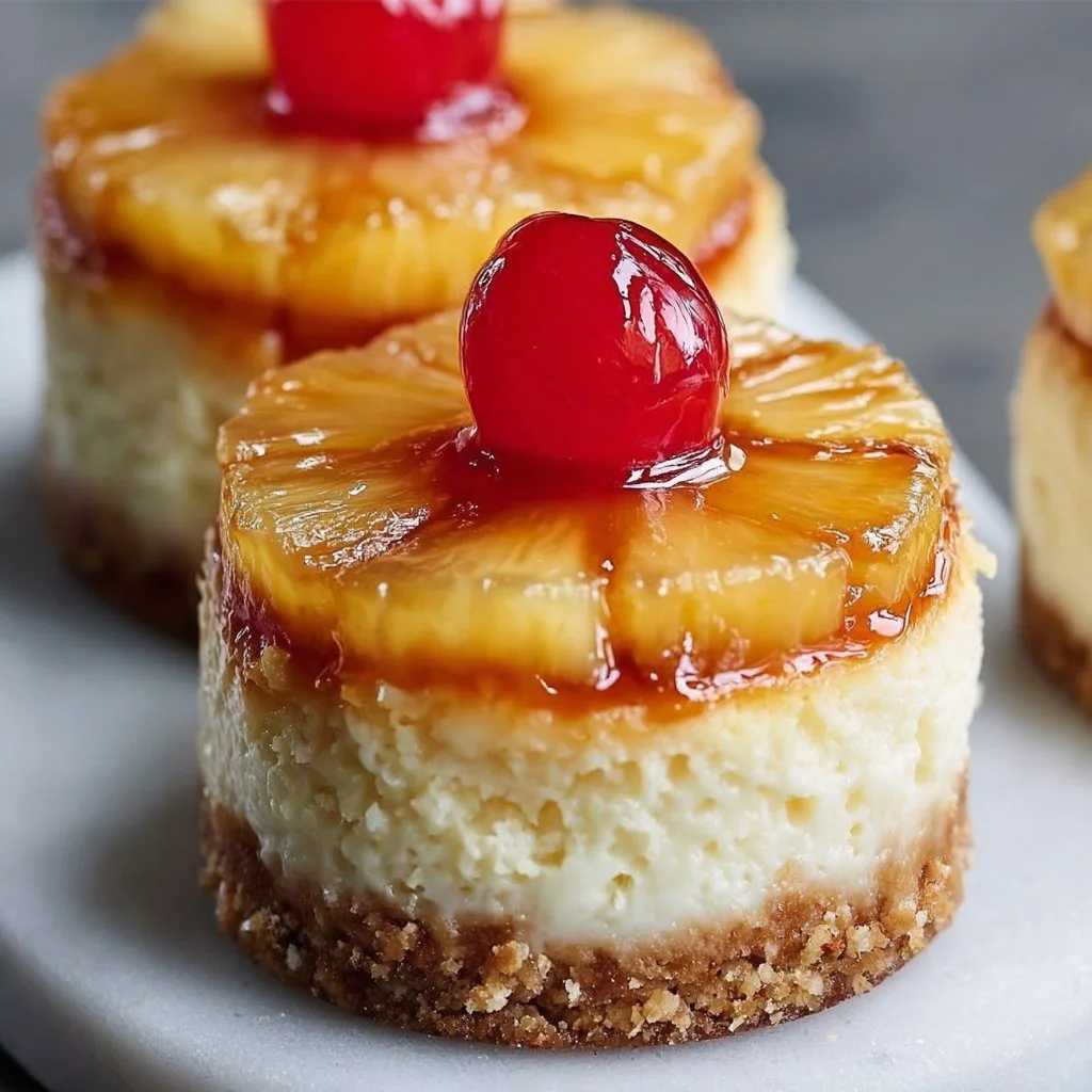The Best Recipe For Mini Pineapple Upside-Down Cheesecakes The Best Recipe For Mini Pineapple Upside-Down Cheesecakes