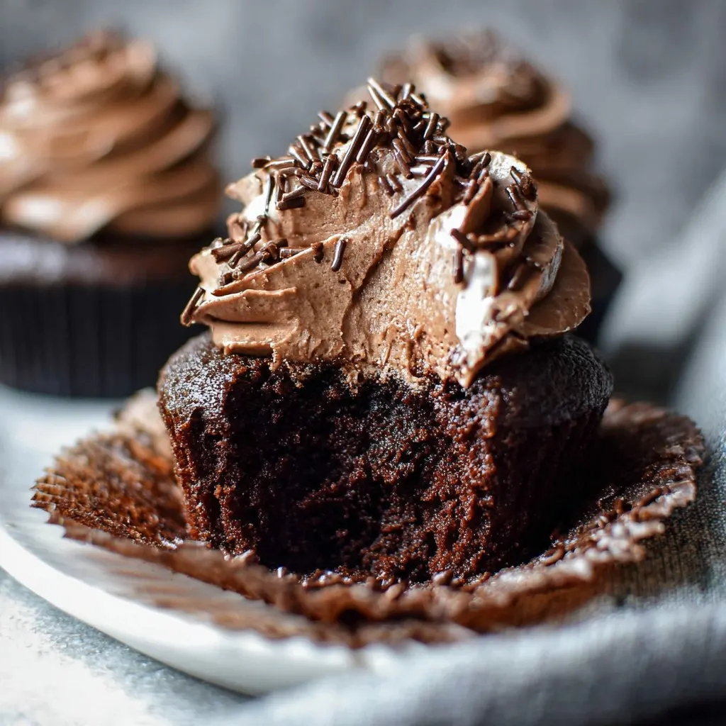 The Never-Dry Chocolate Cupcakes