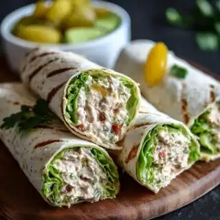 tuna cottage cheese wraps