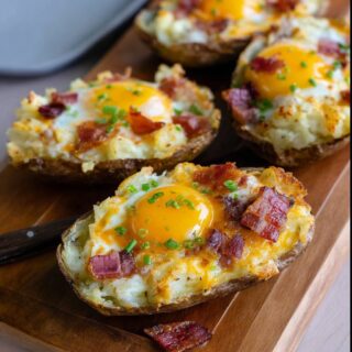twice baked loaded breakfast potatoes