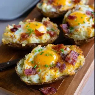 twice baked loaded breakfast potatoes