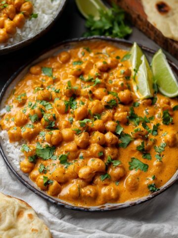 Vegan Butter Chickpeas (Indian Butter Chickpeas)