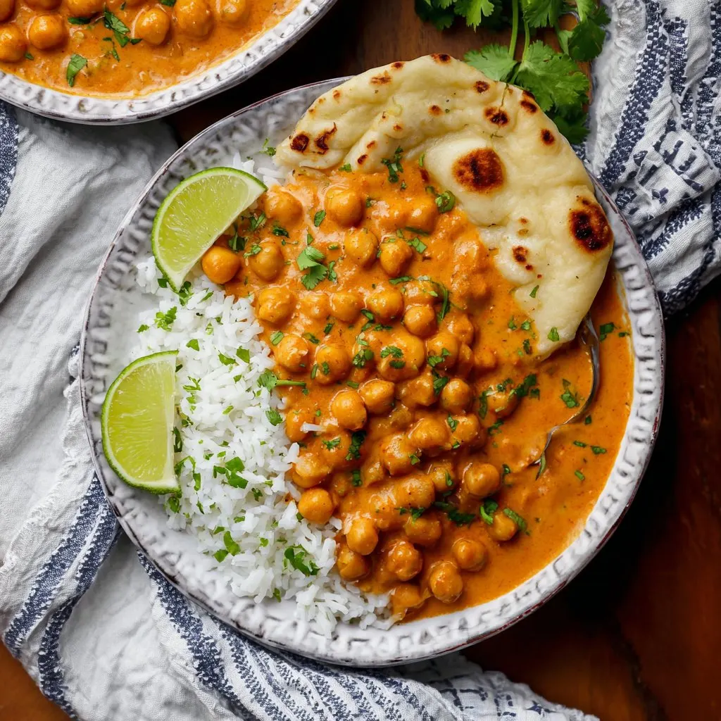 Vegan Butter Chickpeas (Indian Butter Chickpeas)