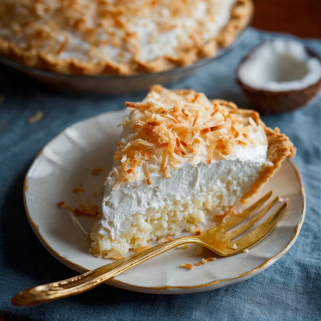 Vegan Coconut Pie